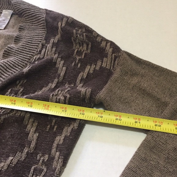 BKE Brown Boyfriend Sweater - #152 - Picture 6 of 8